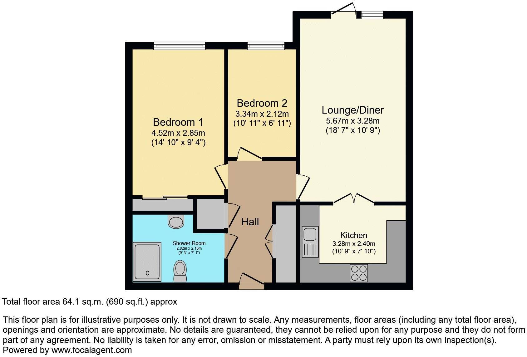 St Marys Mews, Ferndown floorplan