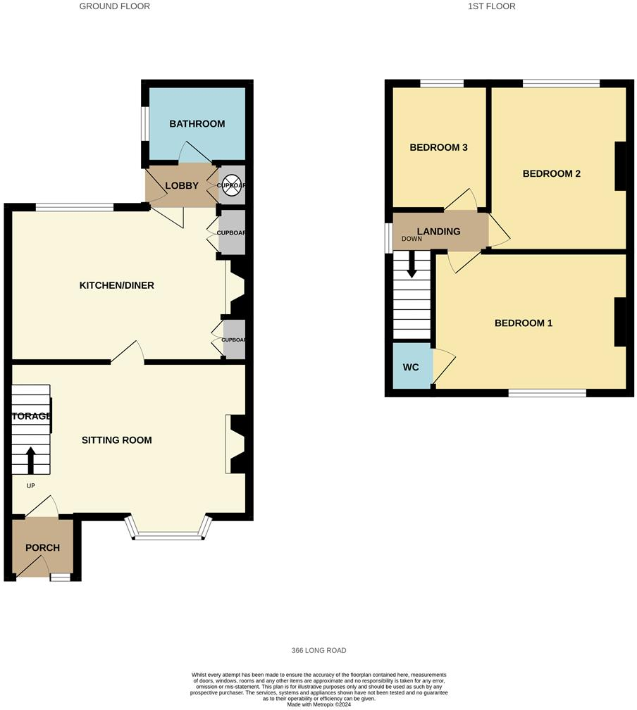 Long Road, Carlton Colville, NR33 floorplan