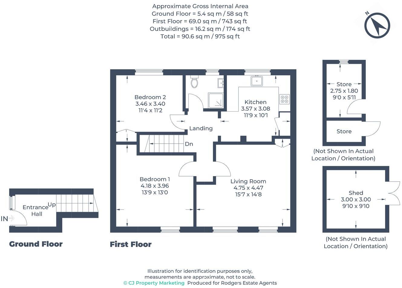 Newdigate Road East, Harefield, UB9 floorplan