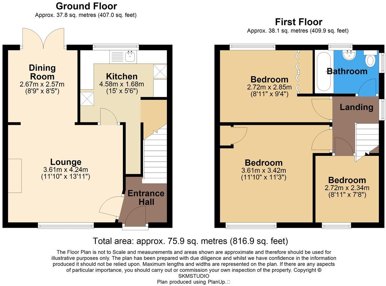 Nelson Avenue, St. Albans floorplan