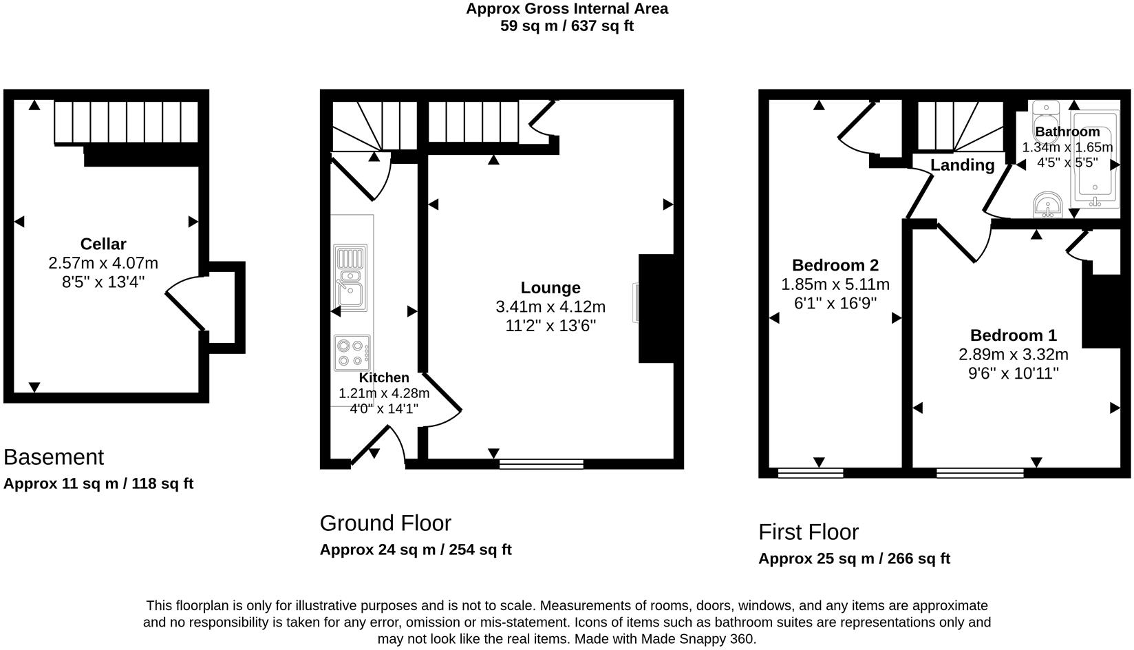 Marion Street, Brighouse floorplan