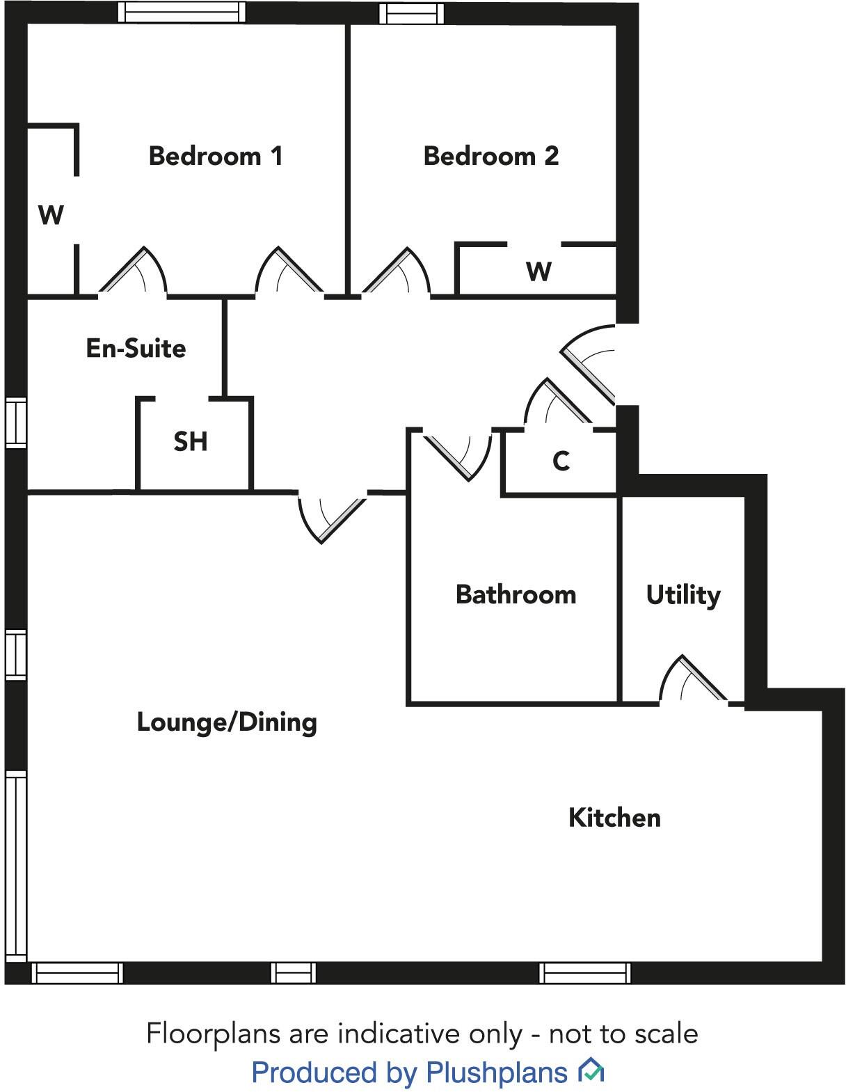 Lochview Gate, Hogganfield, Glasgow, G33 floorplan