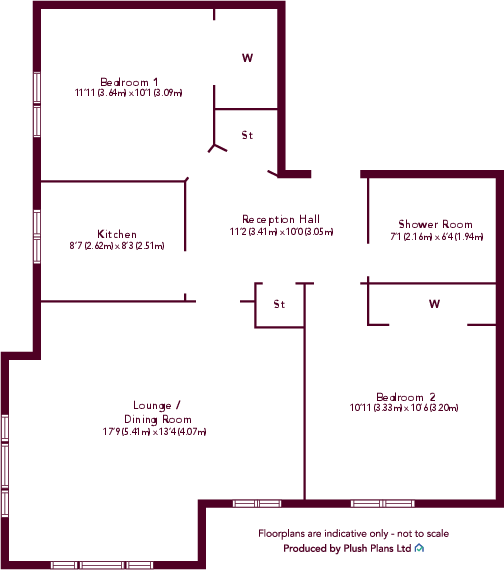0/1, 1 Bothlin Court, Lenzie,  Glasgow, G66 3UL floorplan