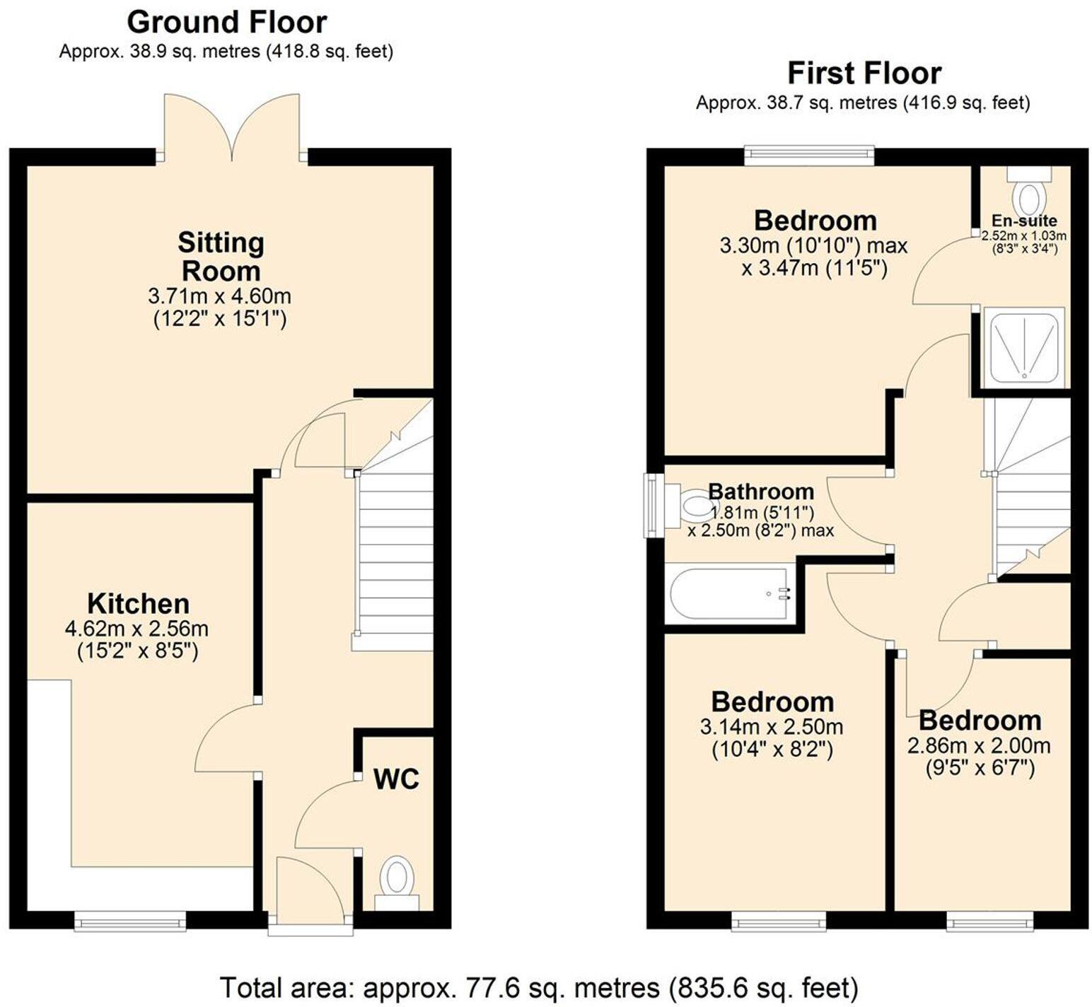 Stothert Street, Atherton, M46 floorplan