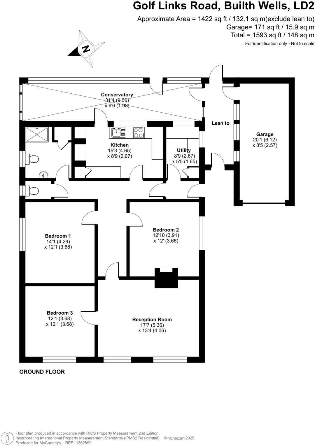 Golf Links Road, Builth Wells, Powys floorplan