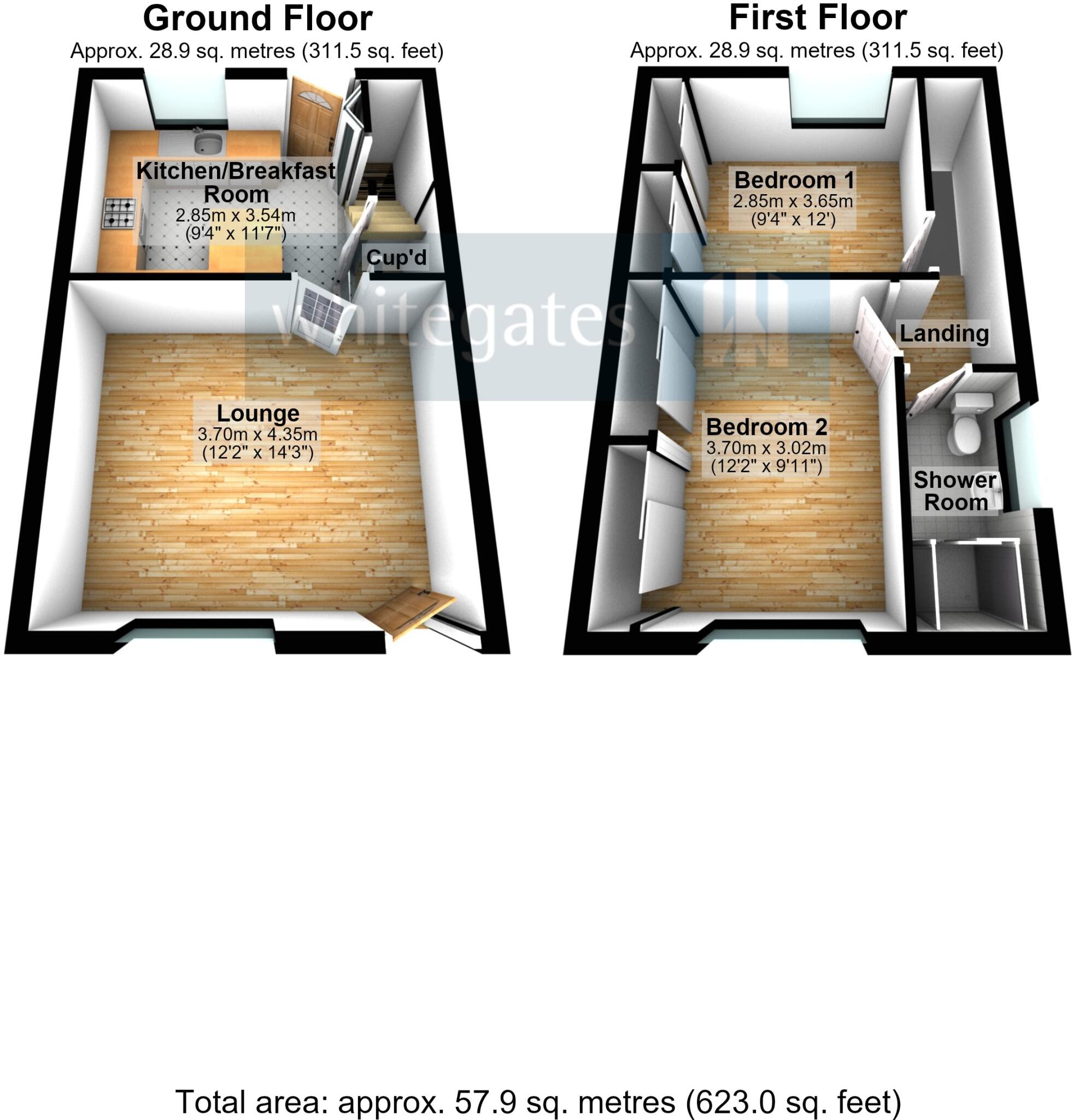 Stocks Lane, Barnsley, S75 floorplan