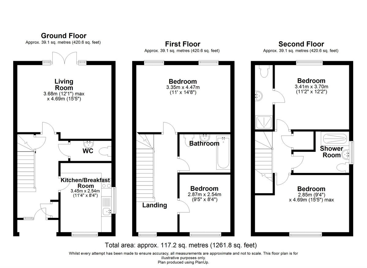 Ketley Park Road, Telford, TF1 floorplan
