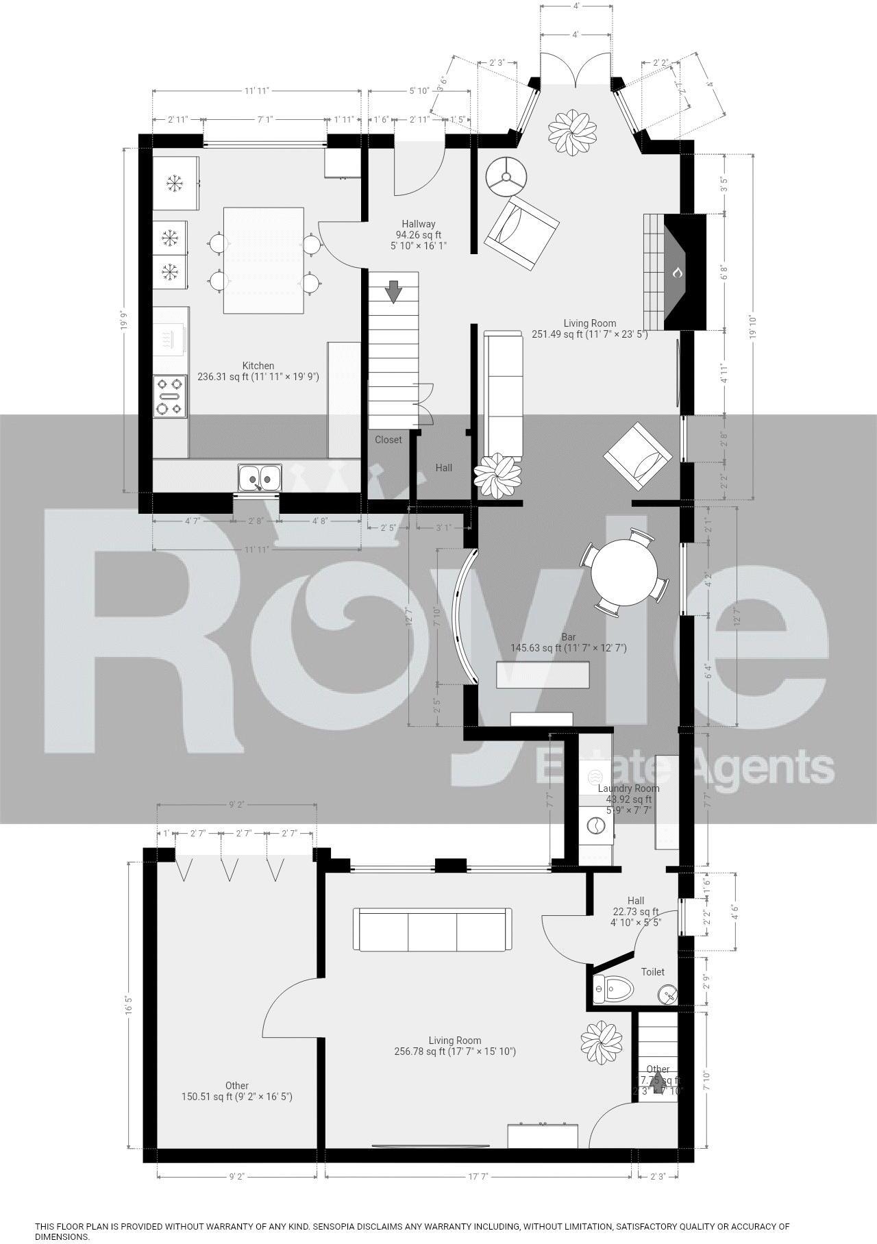 No. 504, Blackpool Old Road, Little Carleton, Lancs FY3 7LR floorplan