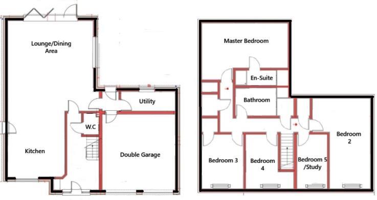 Poachers Cottage Gaymers Lane, Trimley St Mary, Felixstowe floorplan