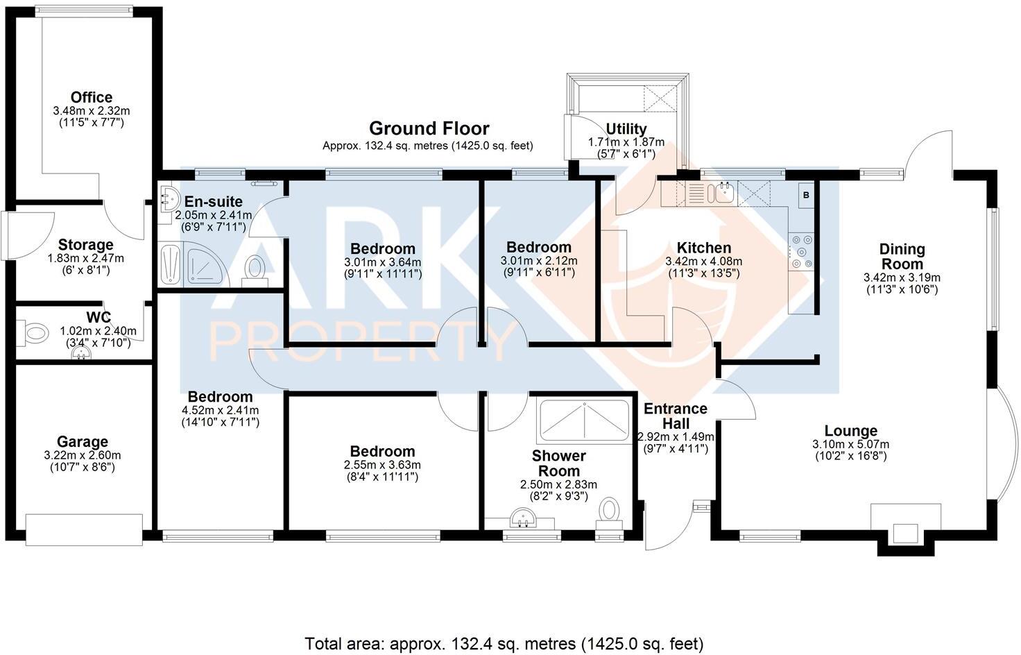 Ranville Close, Pinchbeck, Spalding floorplan