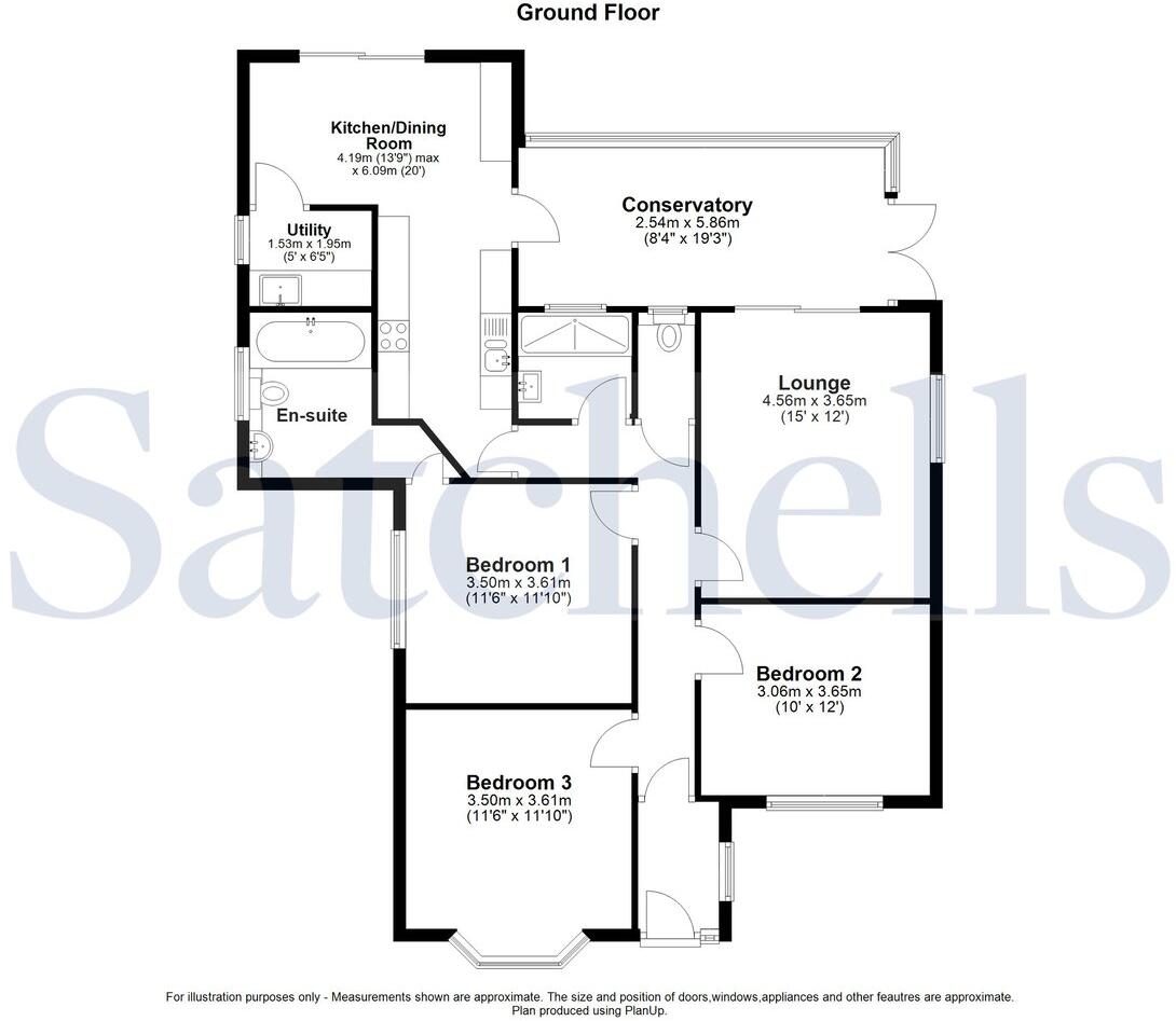 Station Road, Lower Stondon, Henlow, SG16 floorplan
