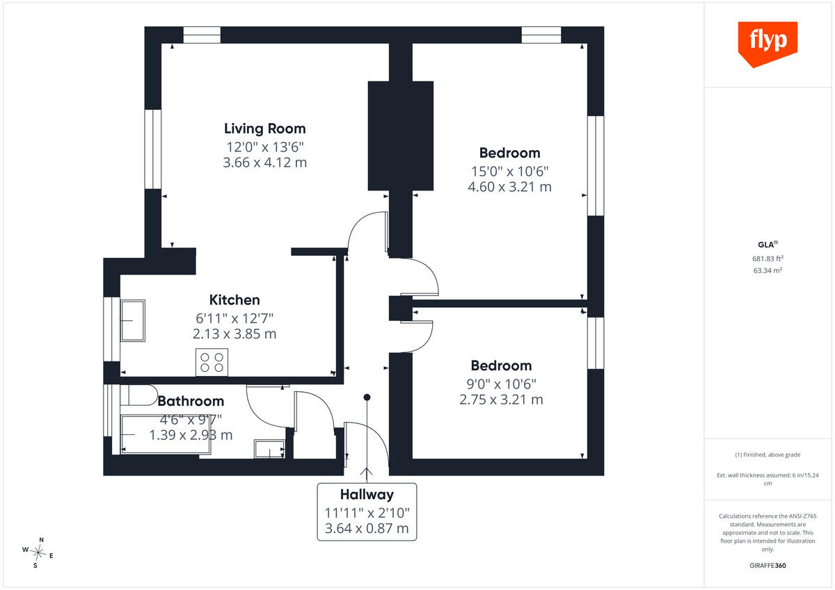 Valley Grove, Charlton floorplan