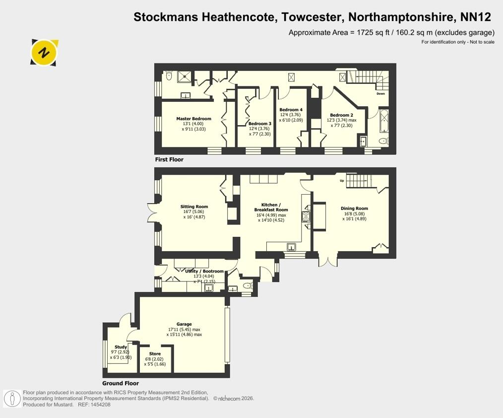 Heathencote, Towcester, Northamptonshire, NN12 floorplan