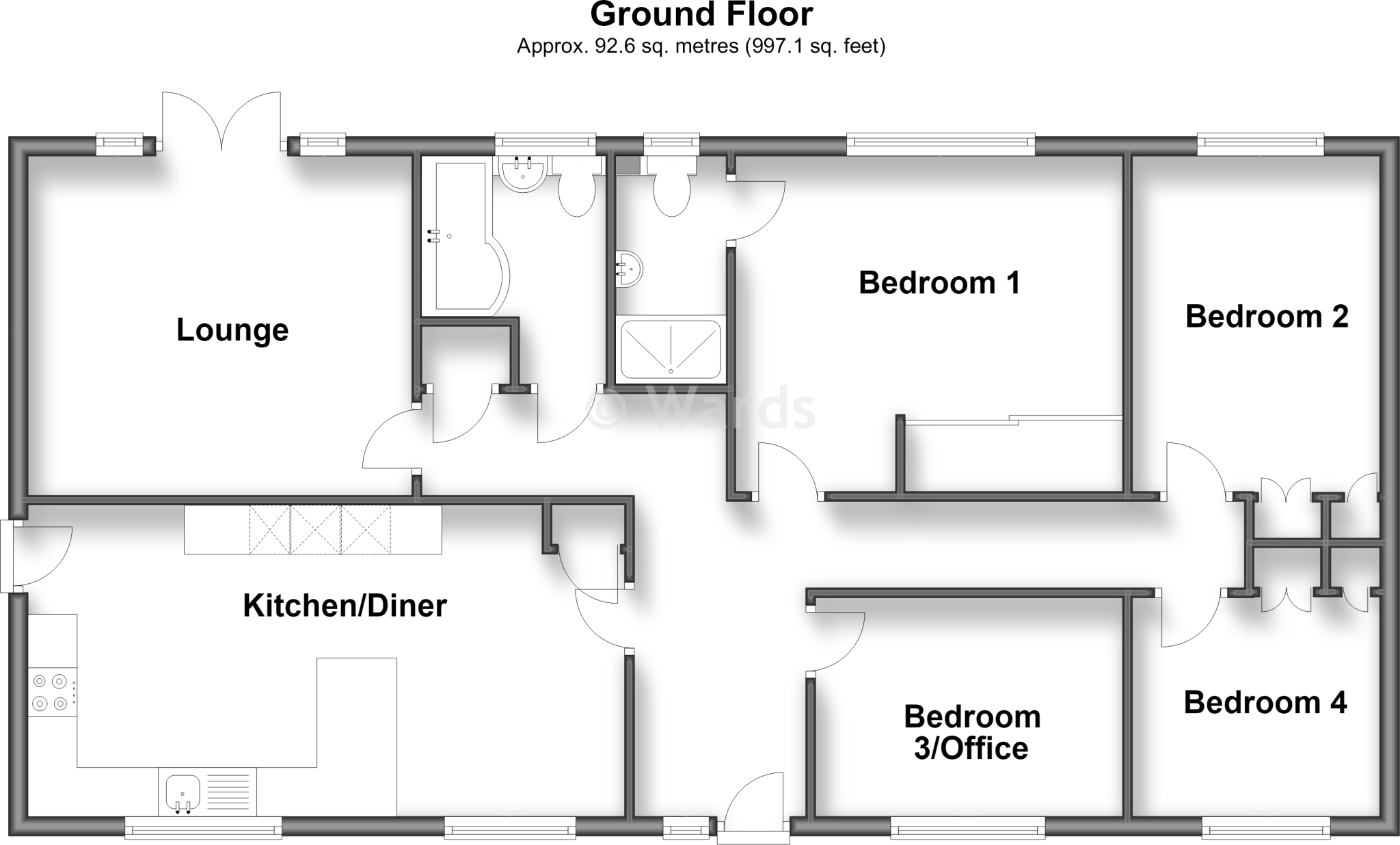 Tyler's Croft, Bearsted, Maidstone, Kent floorplan