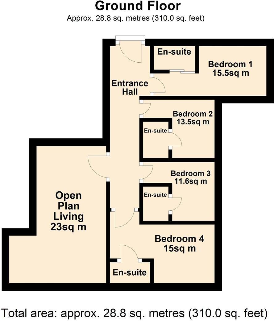 Thornton Court, Exeter floorplan