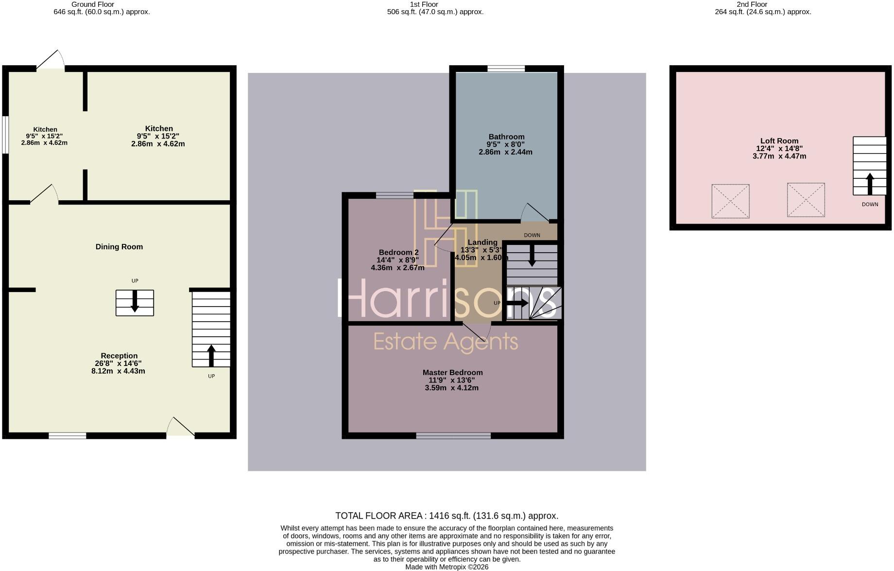 Oxford Road, Lostock, Bolton, Lancashire, BL6 floorplan