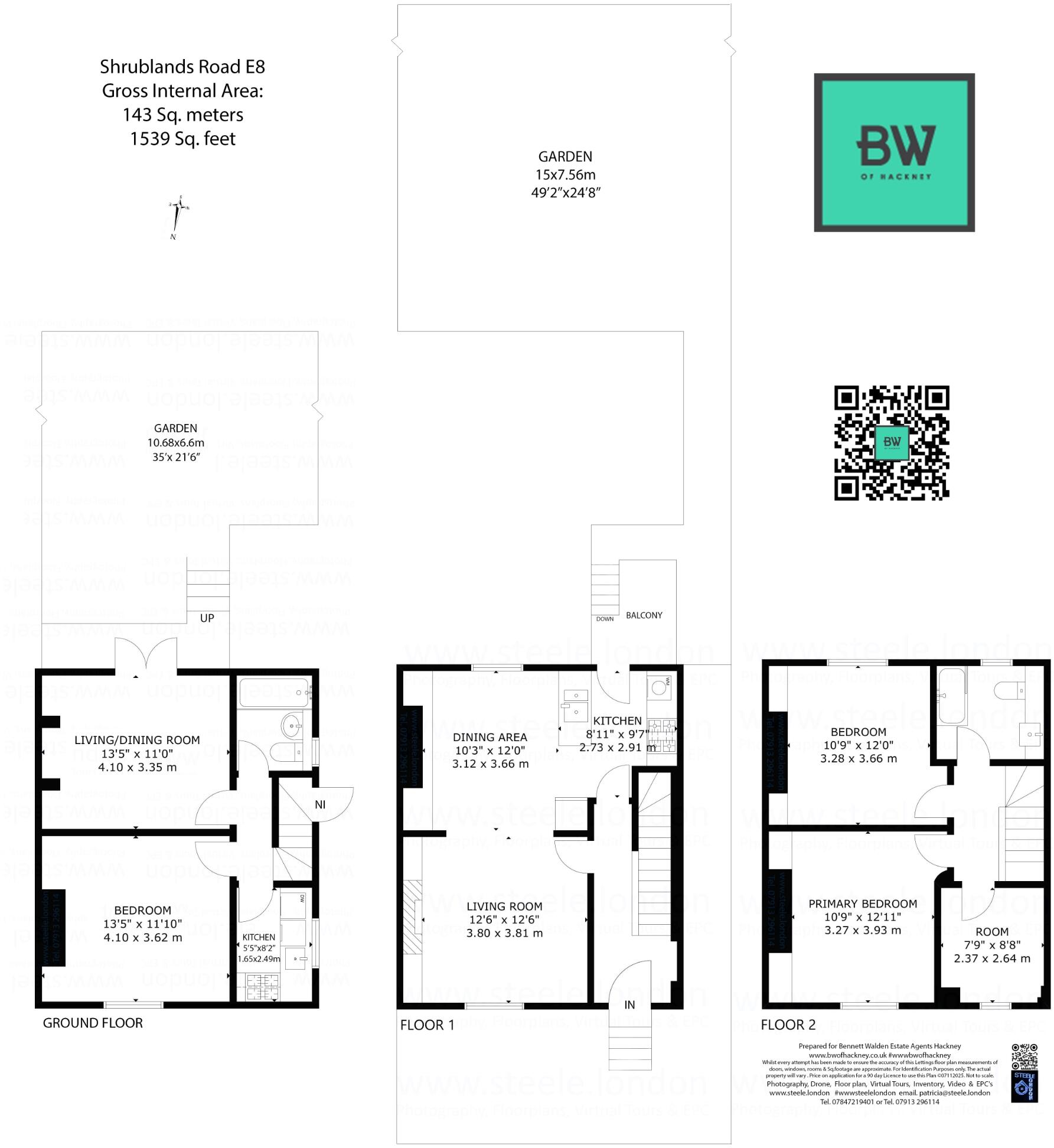 Shrubland Road, Hackney, E8 floorplan
