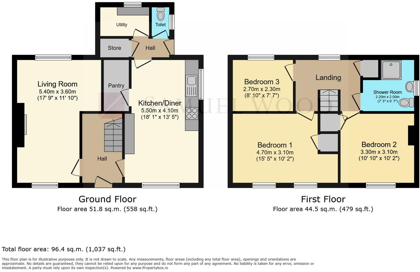 Hamlet Road, Ludlow floorplan