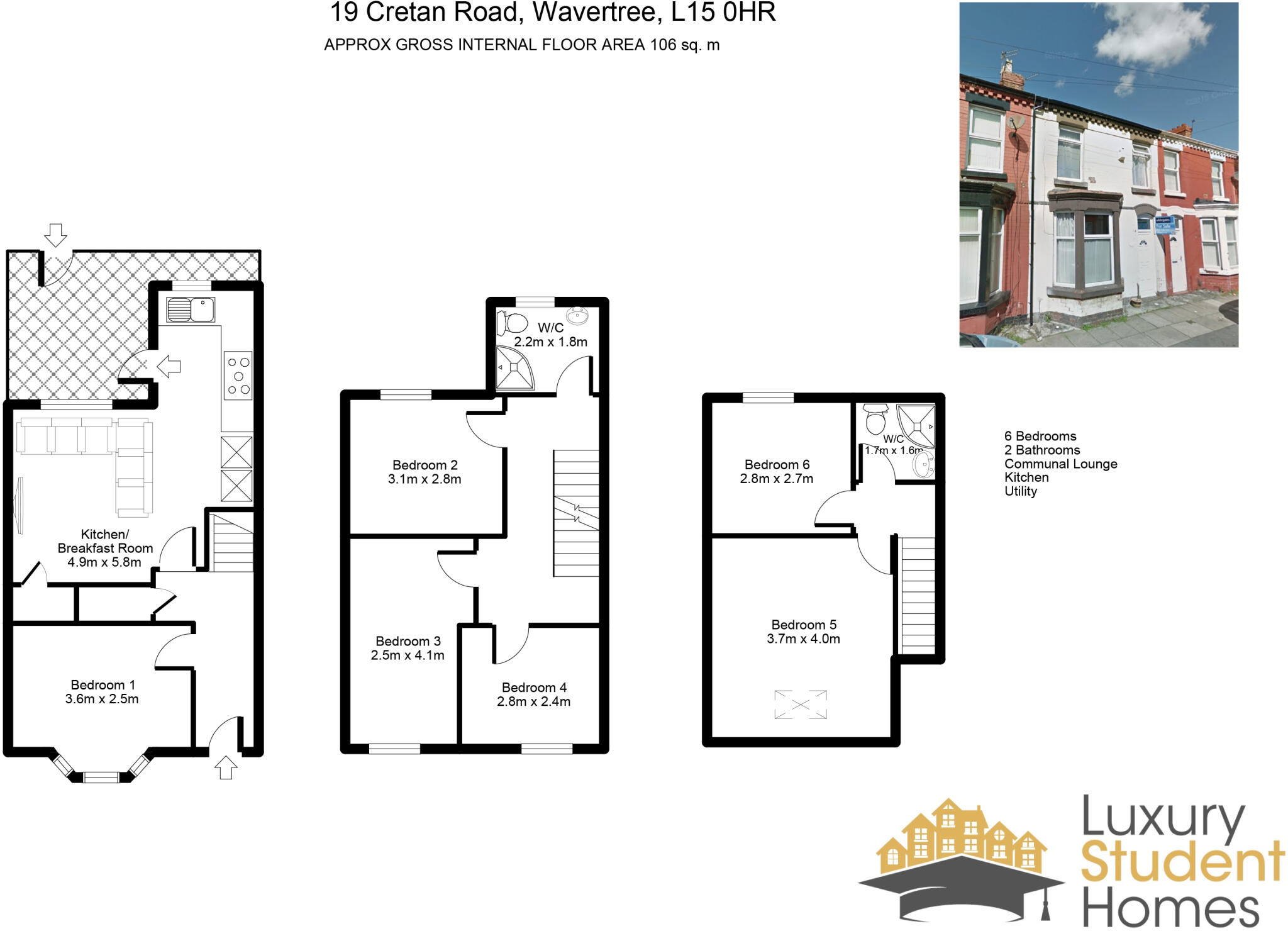Cretan Road, Liverpool floorplan