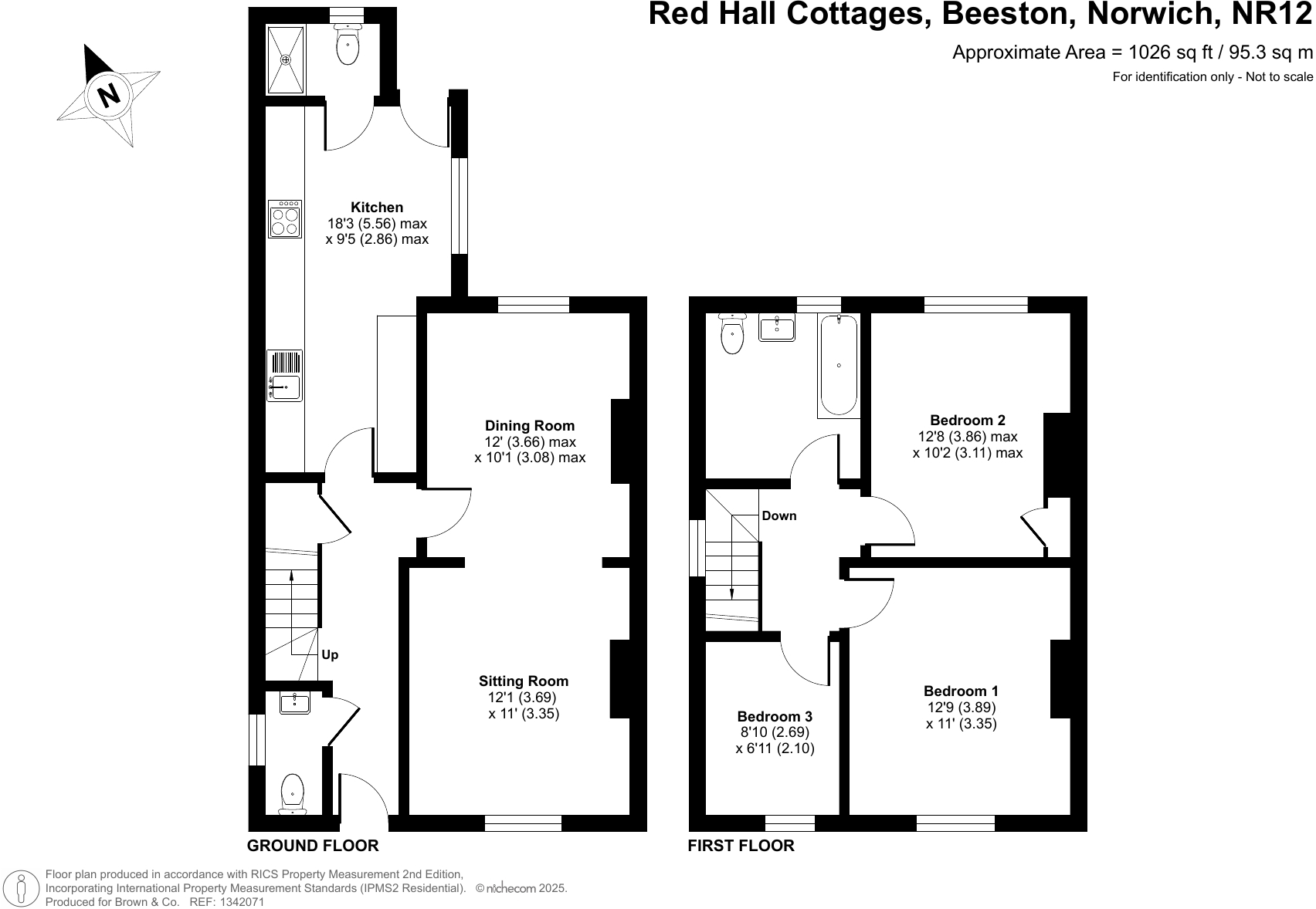 Beeston, Norwich, NR12 floorplan