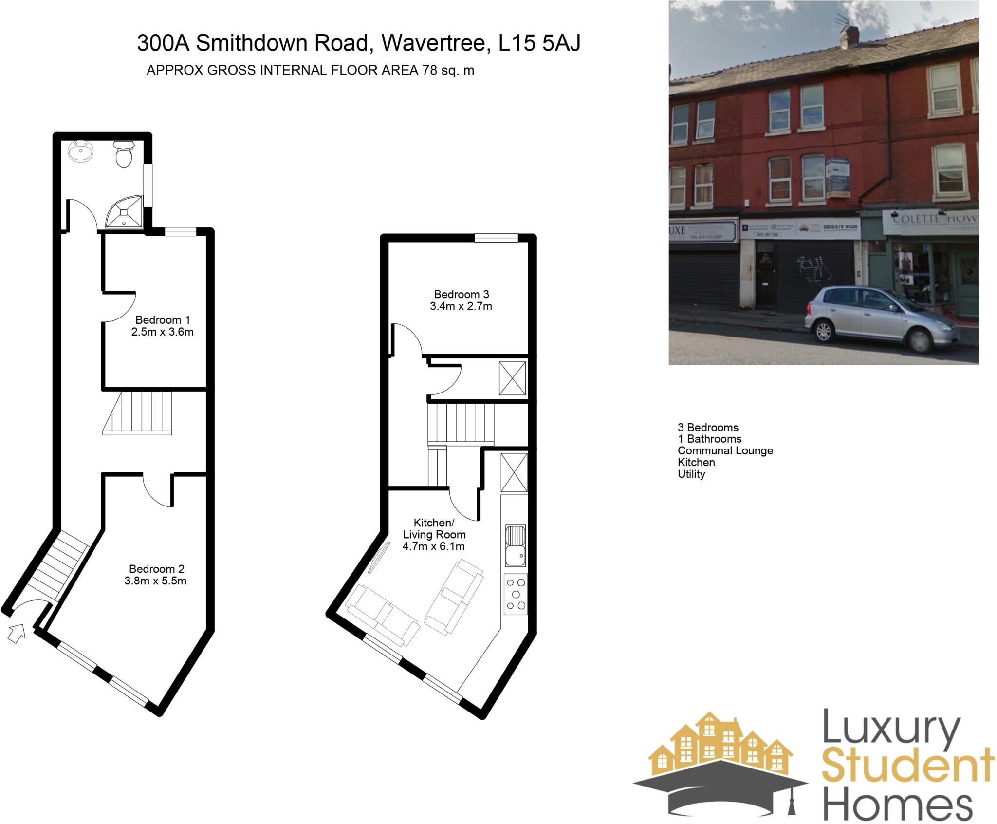 Smithdown Road, Liverpool floorplan