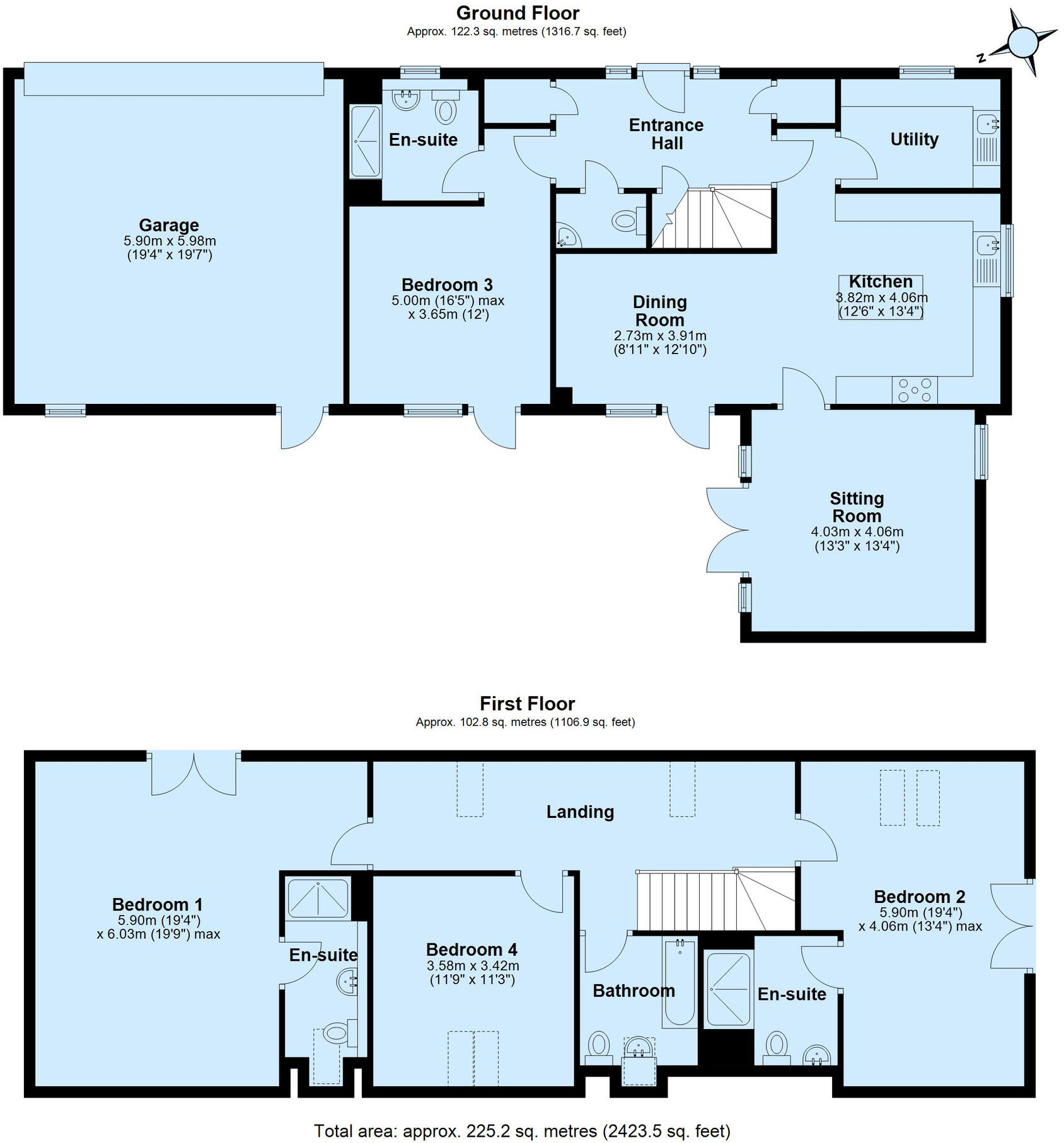 5, Broad Down Close, Malborough, Kingsbridge floorplan