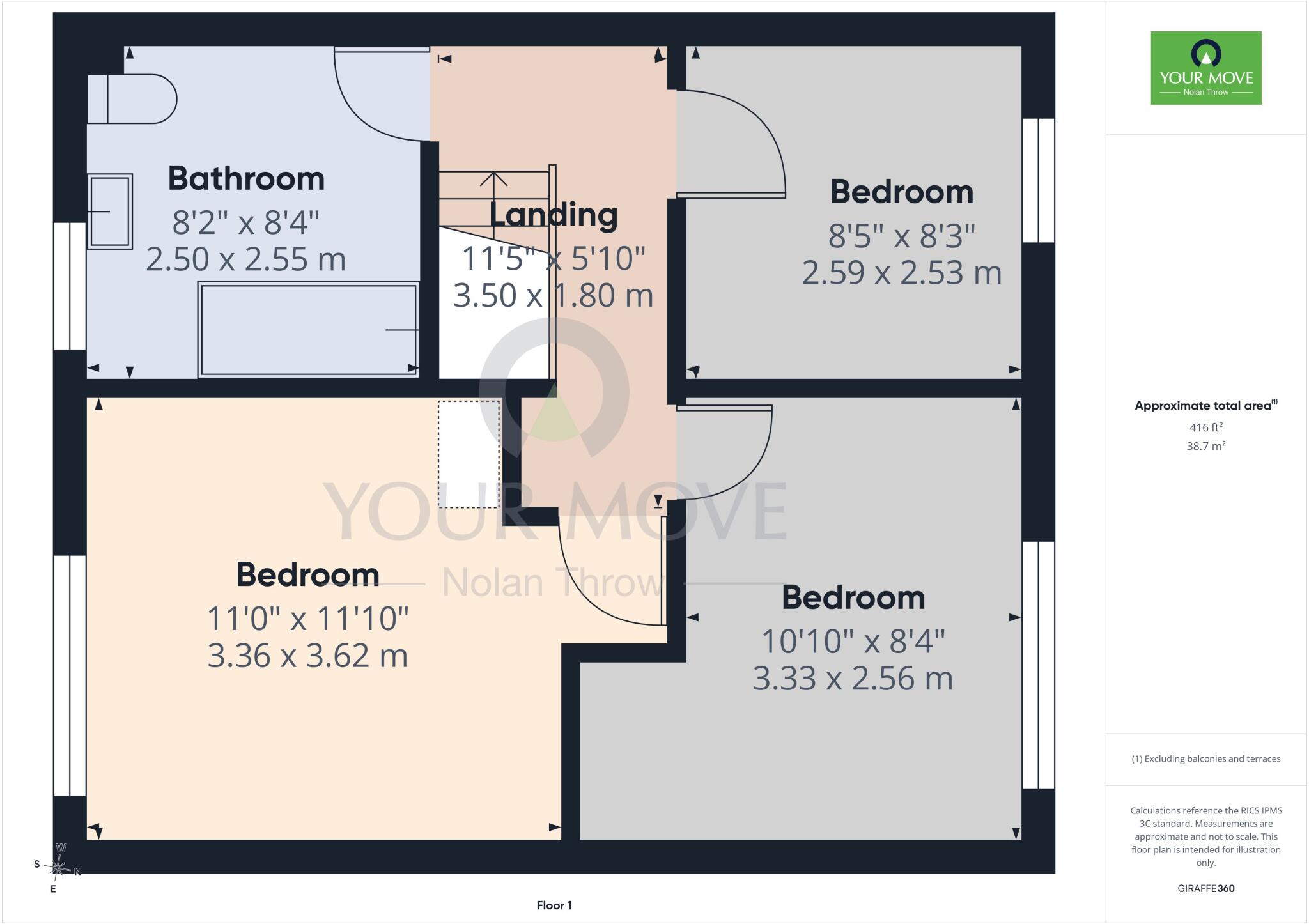 St. Johns Road, Kettering, Northamptonshire, NN15 floorplan