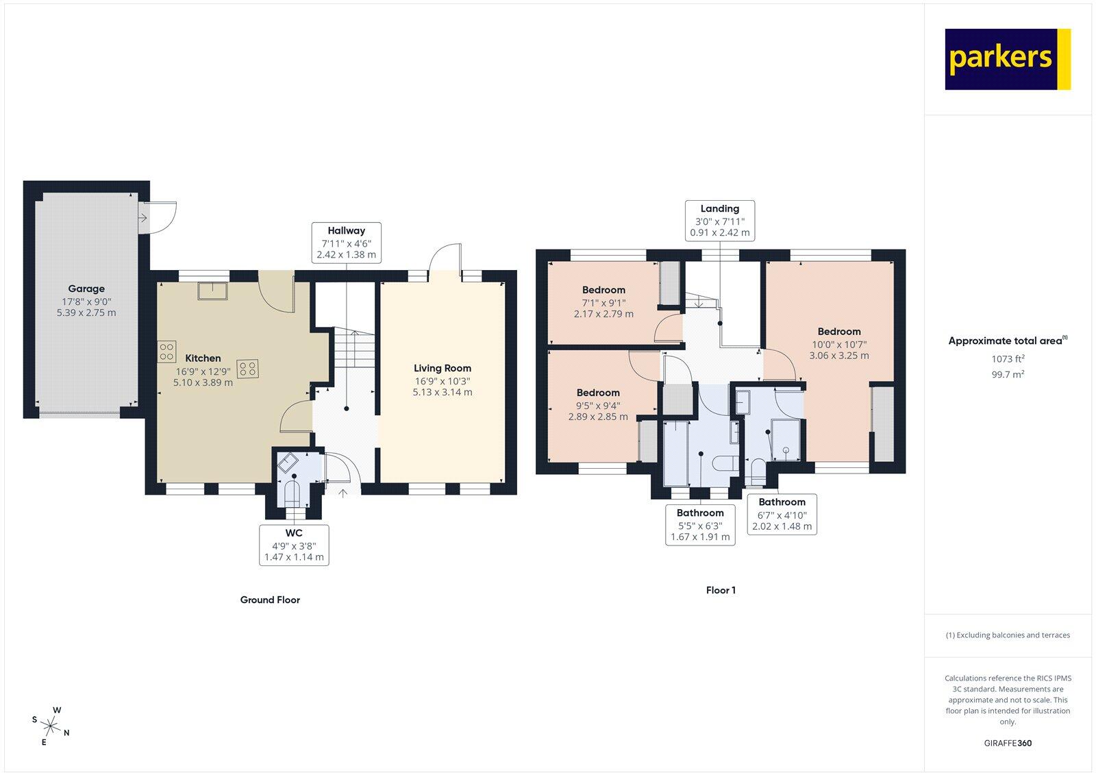 Meadowside, Tilehurst, Reading, Berkshire, RG31 floorplan