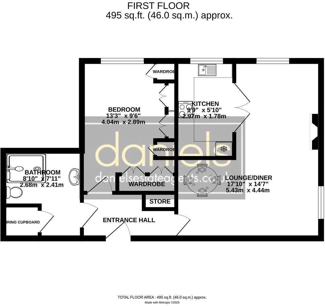 Padfield Court, Forty Avenue, Wembley floorplan