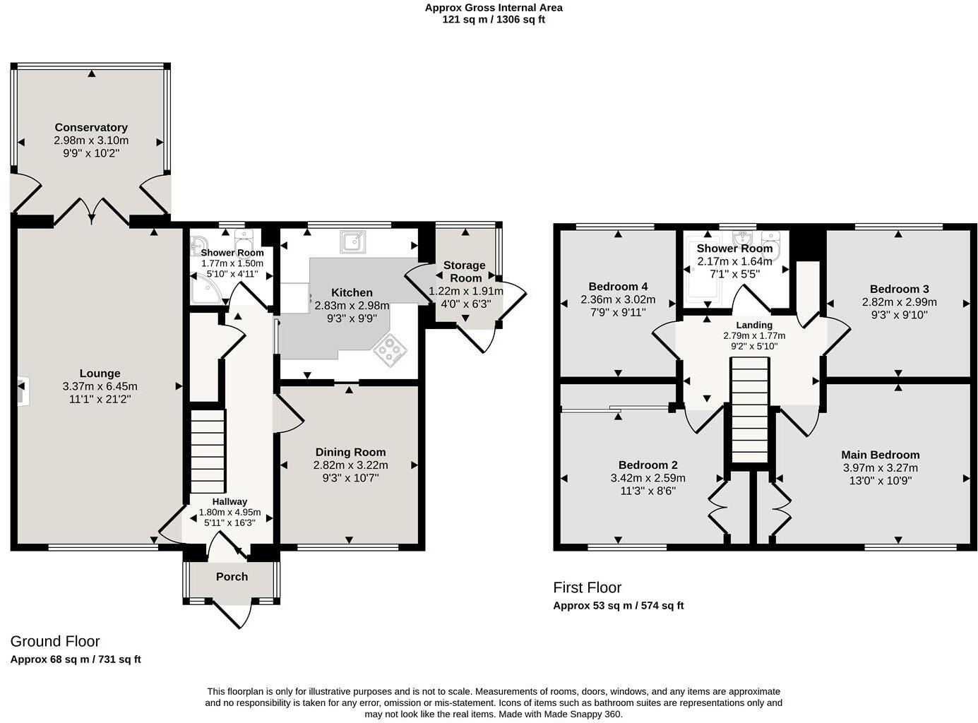 Long Lee Lane, Keighley floorplan