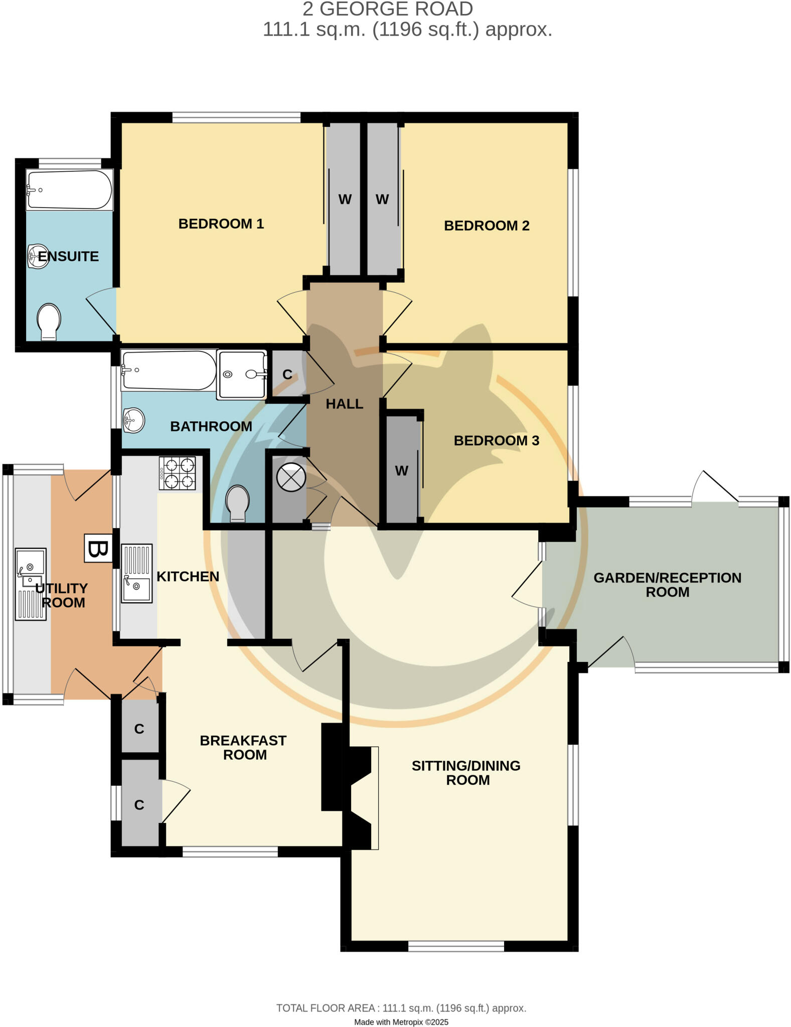 George Road, Milford on Sea, Lymington, Hampshire, SO41 floorplan