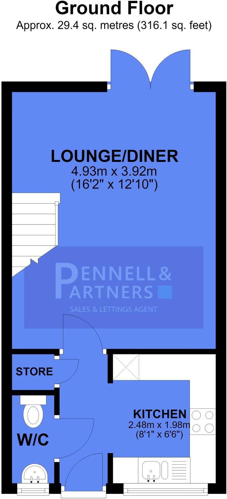 Skye Close, Alwalton, Peterborough, PE2 floorplan