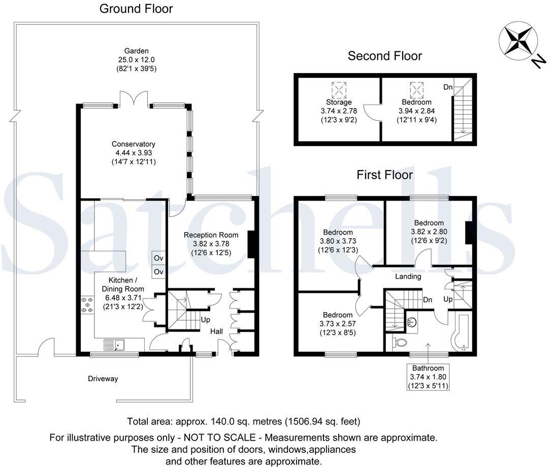 Shott Lane, Letchworth Garden City, SG6 floorplan