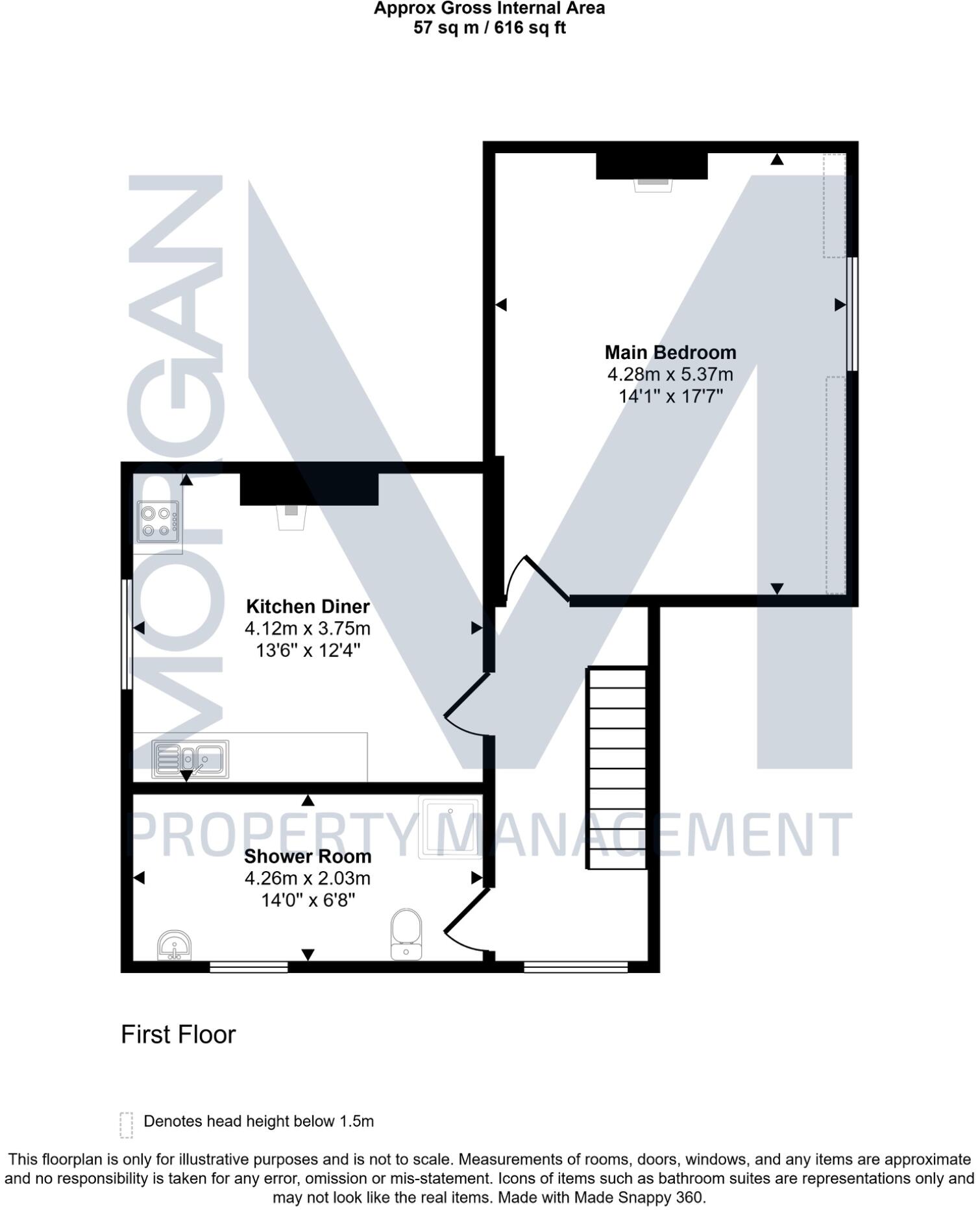 Marsland Road, Sale, M33 floorplan
