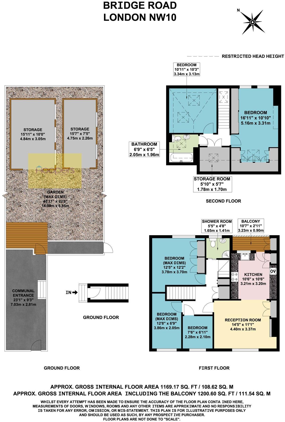 Bridge Road, London, NW10 floorplan
