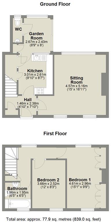 Bury St. Edmunds, Suffolk floorplan