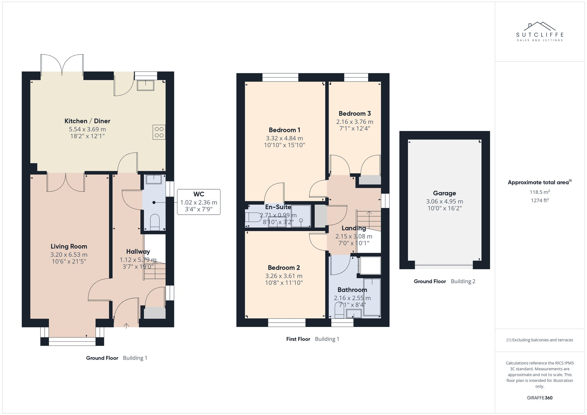 Blue Bell Close, Pilling, PR3 floorplan