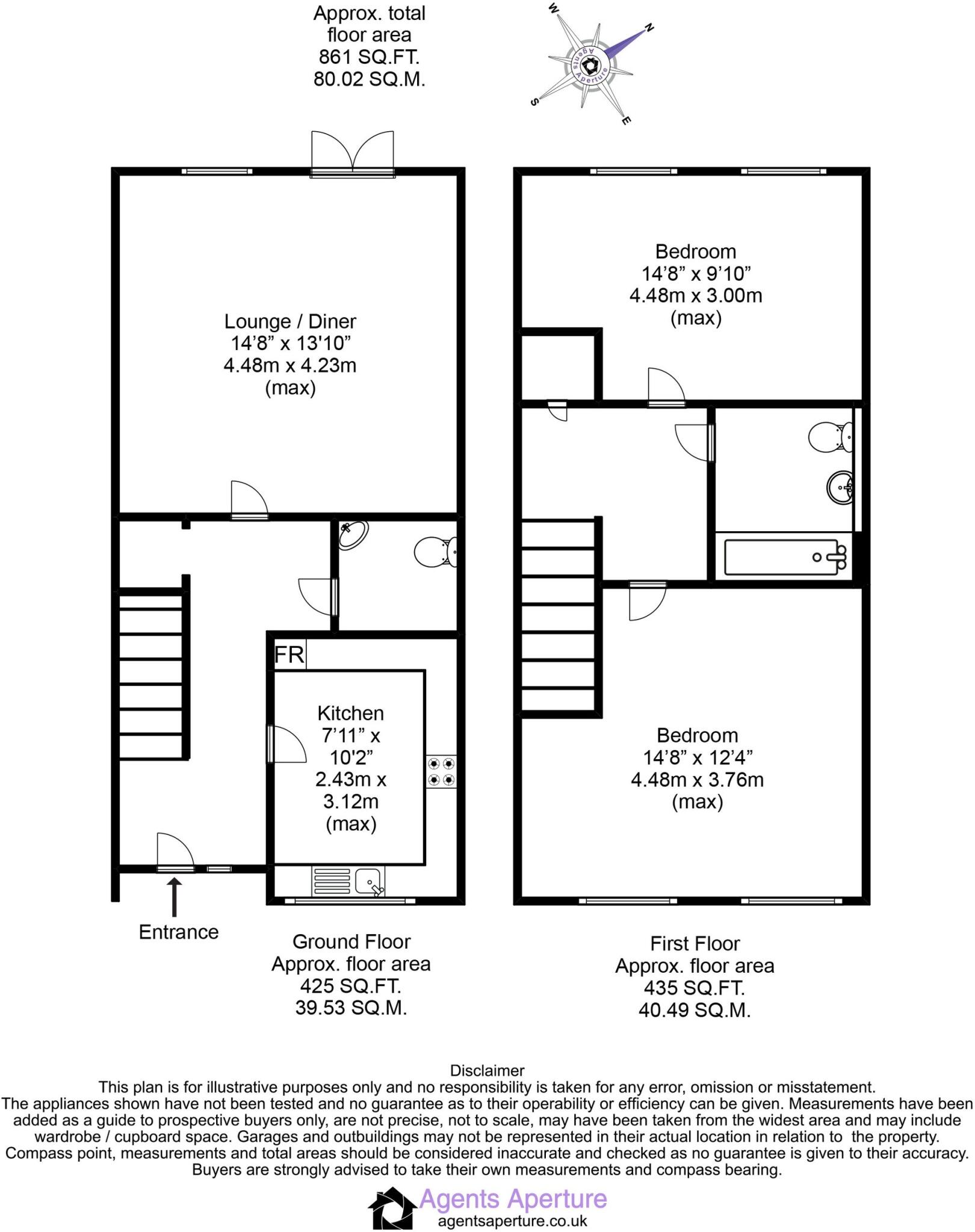 Falstaff Close, East Malling, ME19 floorplan