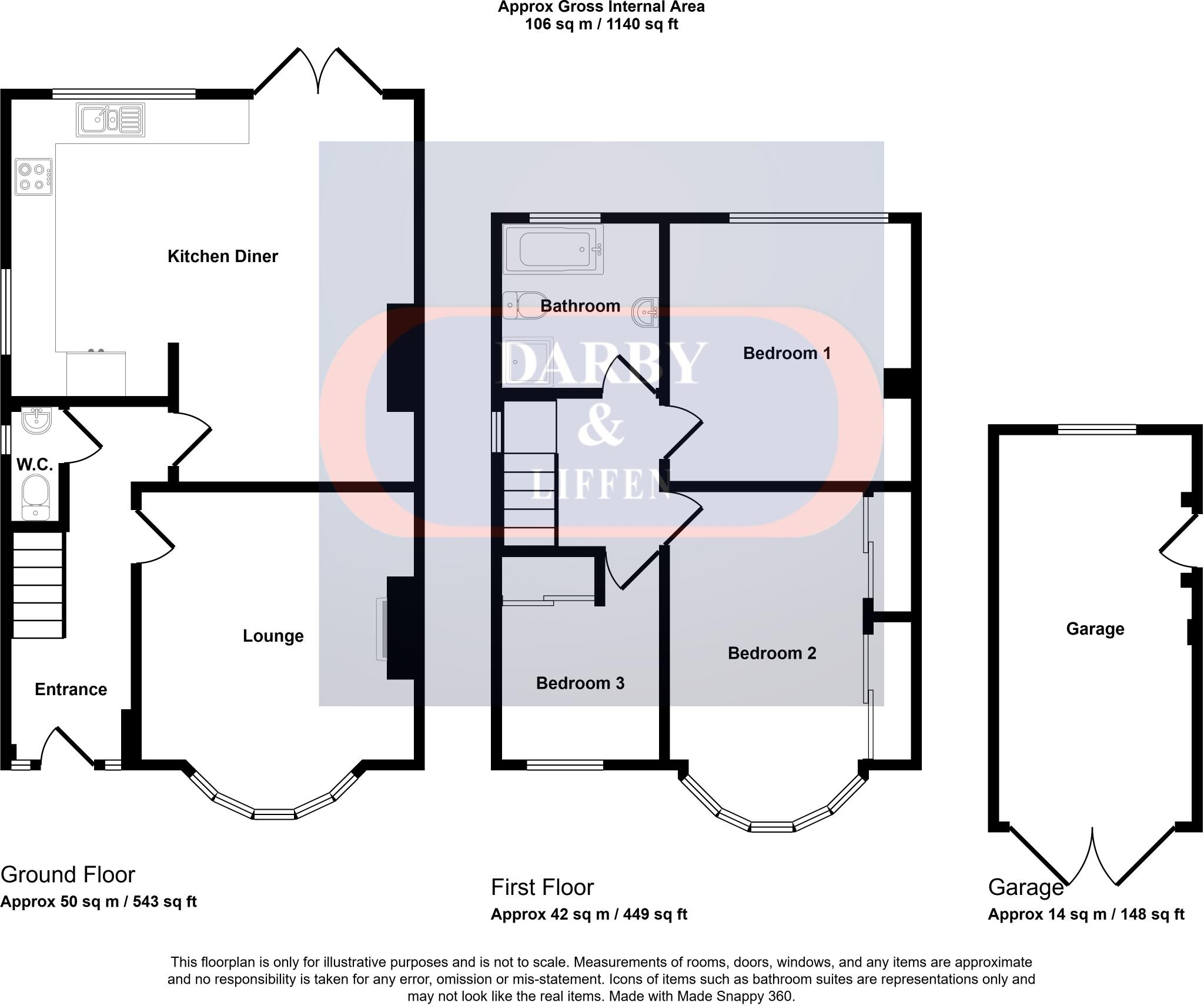 Claydon Grove, Gorleston floorplan