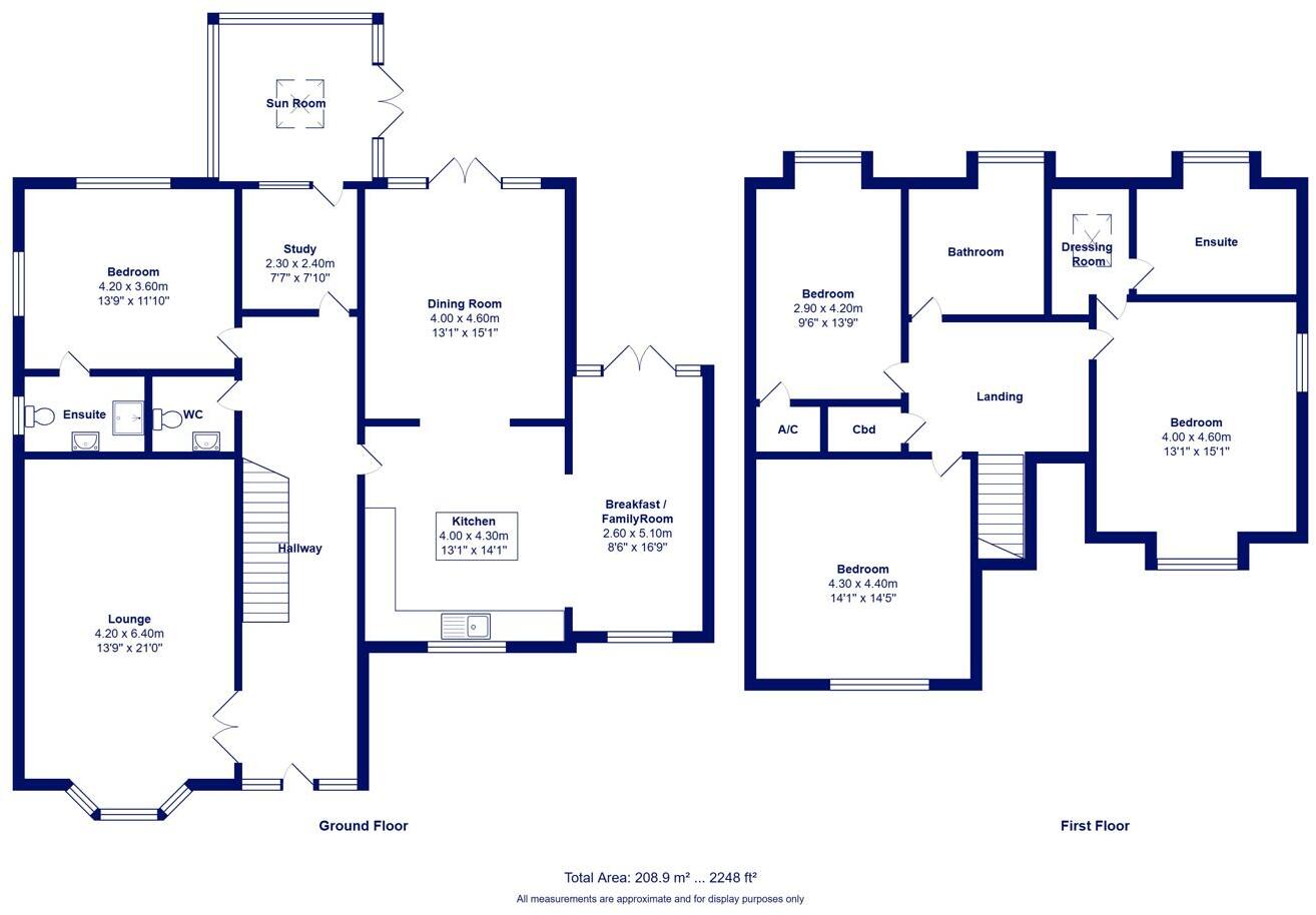 Rook Hill Road, Friars Cliff floorplan