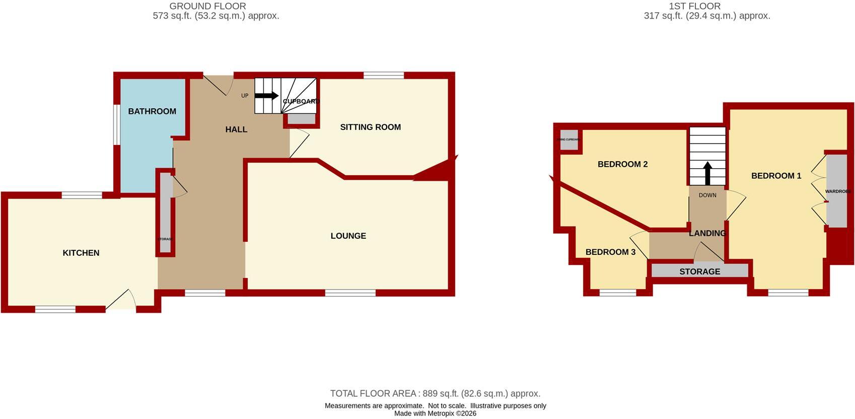 The Purples, Coalway, Coleford floorplan