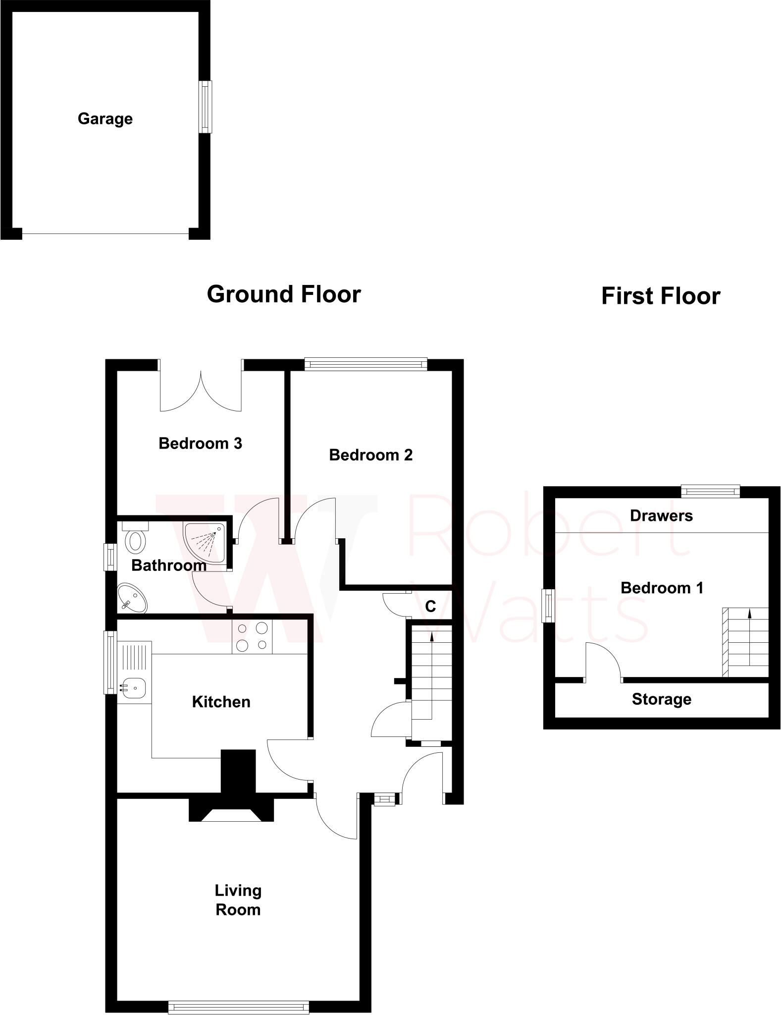 Kings Road, Bradford, West Yorkshire, BD2 floorplan