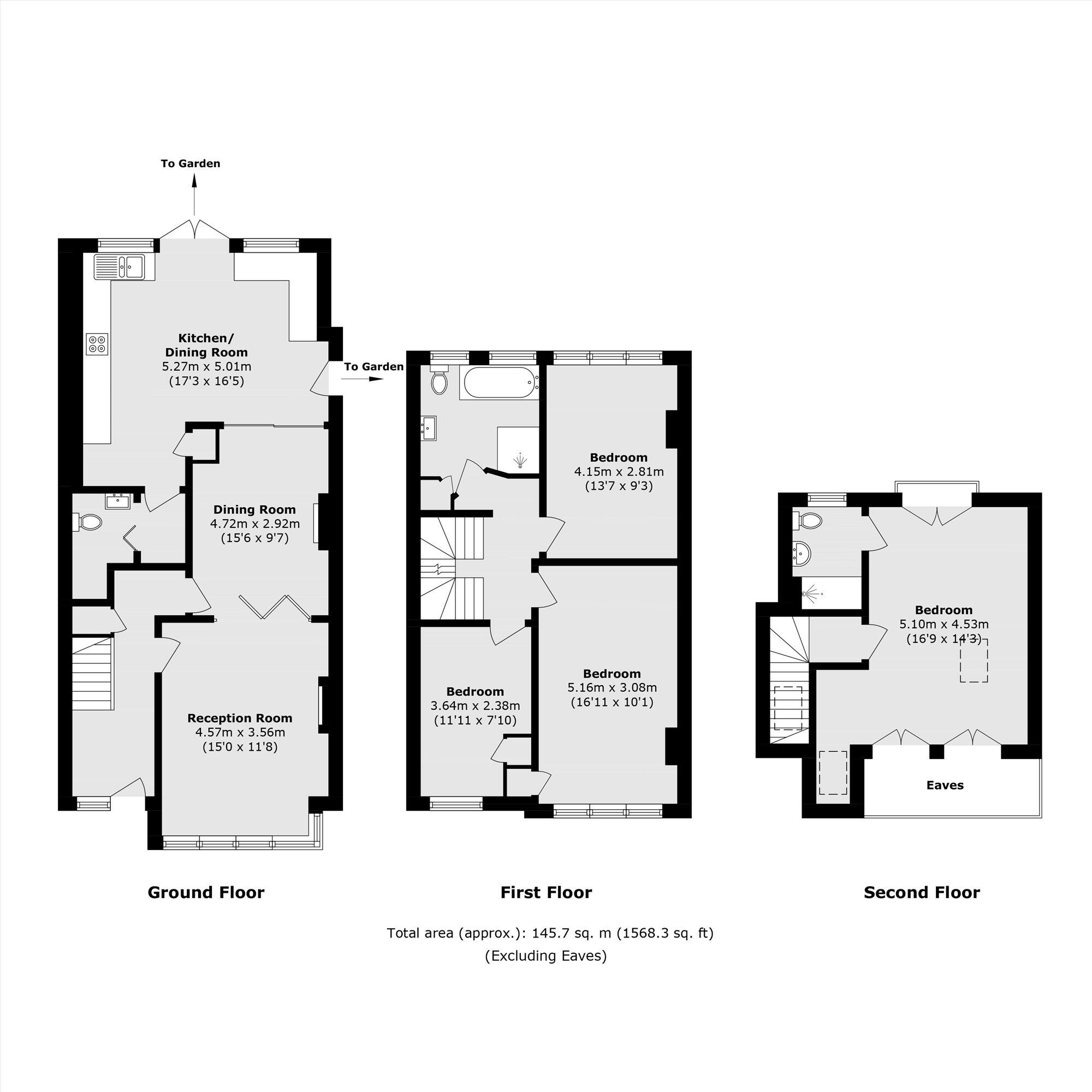 Cliffview Road, Ladywell floorplan
