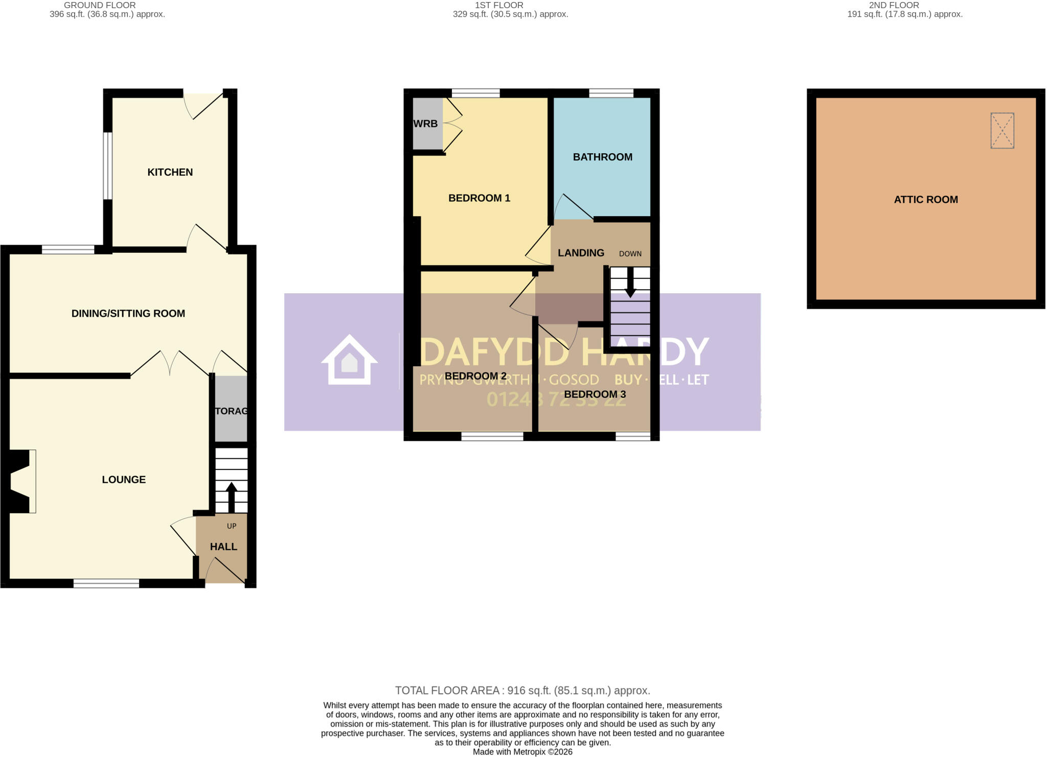 Cefn Cwlyn, Braichmelyn, Bethesda, Bangor, LL57 floorplan