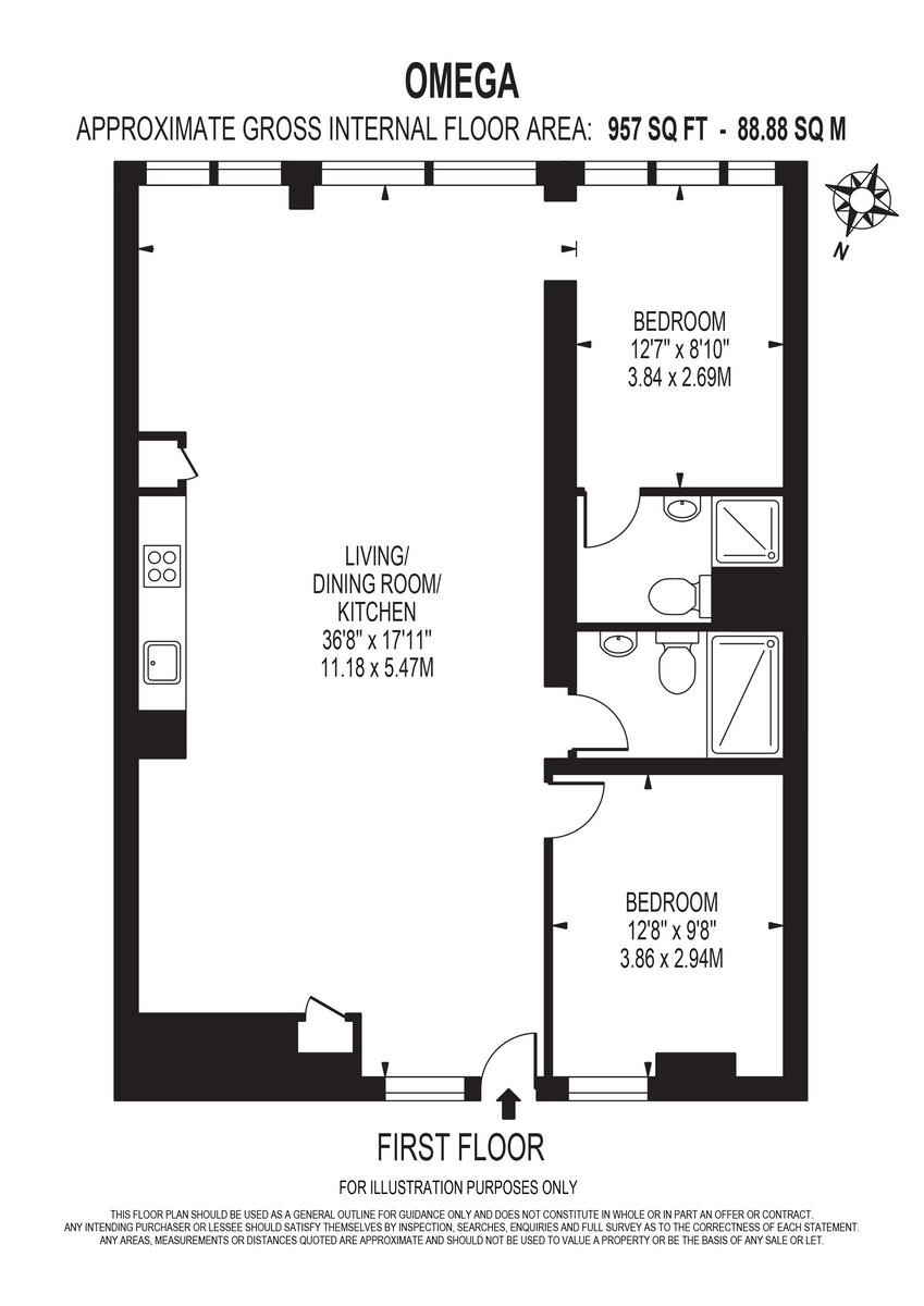 Roach Road, London, E3 floorplan