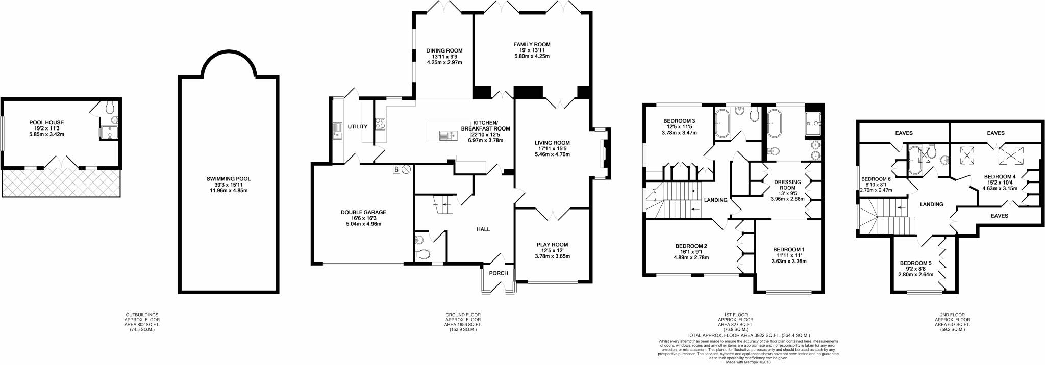 South View Road, Pinner  floorplan