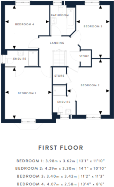 Crossways , 
Dorset, 
DT2 8XU floorplan