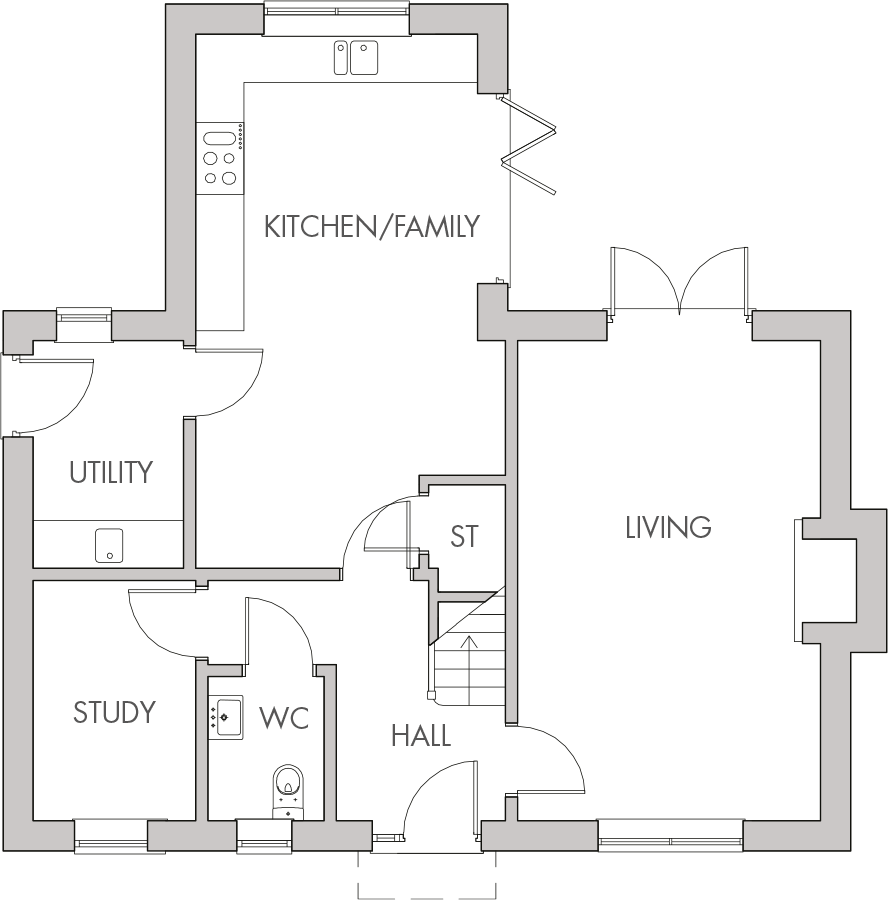 Cranford Road,
Barton Seagrave,
Kettering,
NN15 6RH floorplan