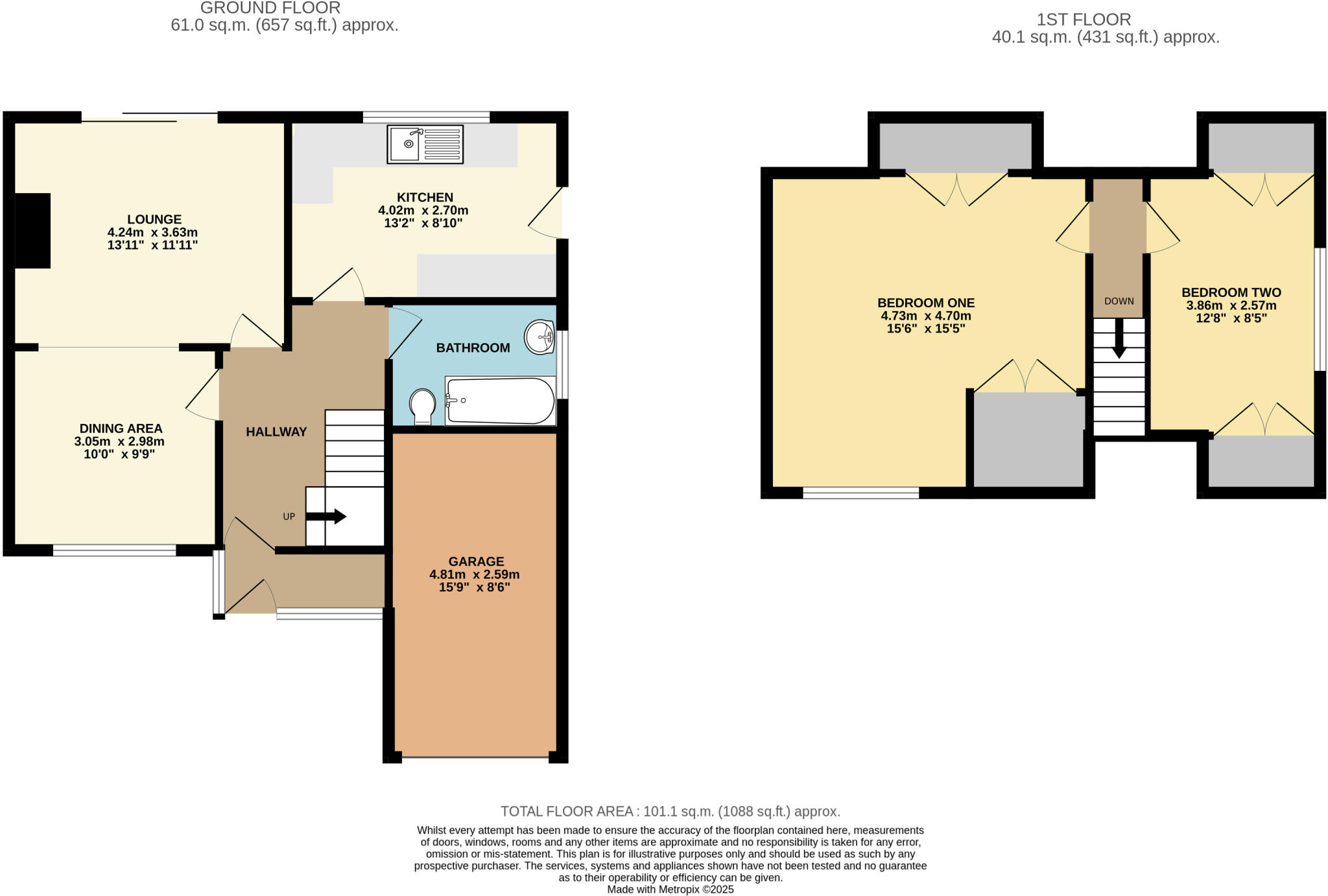 Dale Road, Dunstable, Bedfordshire, LU5 floorplan