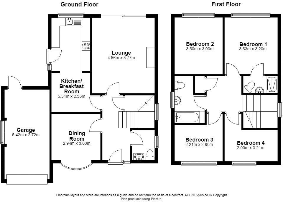 Nevis Drive, Crewe floorplan